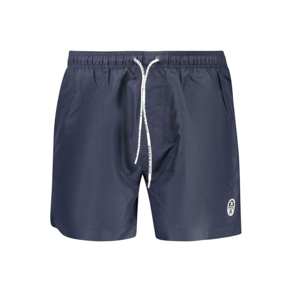 North Sails Blu Polyester Men Swim Men's Boxer